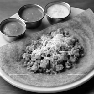 Paneer Crispy Dosa With Cheese