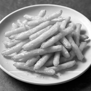 Salted french fries