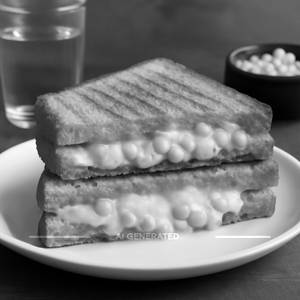 Corn And Cheese Sandwich