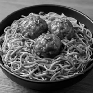 Veg Manchurian Noodles