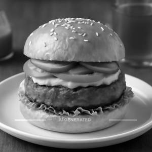 Tandoori Aloo Tikki Burger