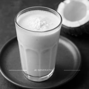 Coconut lassi juice