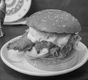 Chicken zinger burger