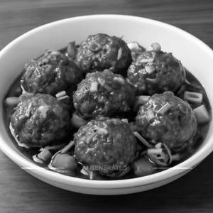 Veg manchurian dry