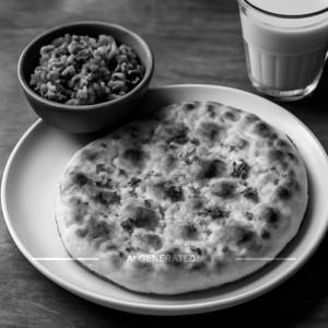 Veg Keema Kulcha