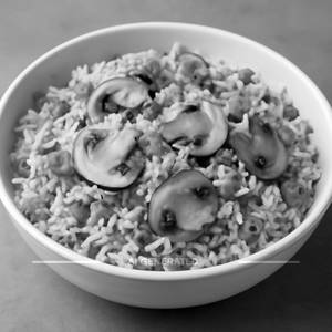 Mashroom fried rice