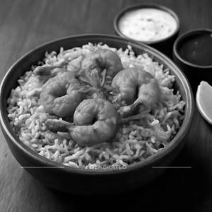 Prawns Dum Biryani