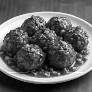 Veg manchurian dry