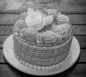 Normal Strawberry Cake (1 Pound)