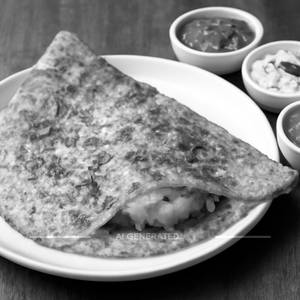 Onion Rawa Masala Dosa