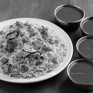 Veg Biryani With Gravy