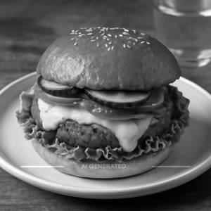 Veg cheese burger