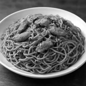 Chicken schezwan noodles