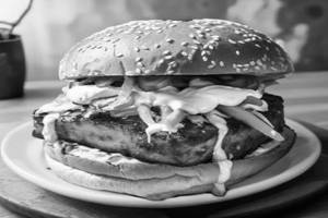 Tandoori Paneer Burger