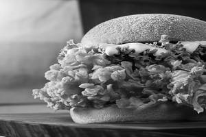 Tzd Crunchy Cheesy Chicken Burger