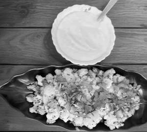 Vrat Ke Aloo With Dahi  