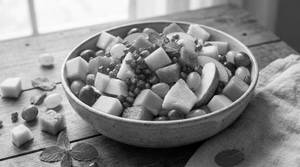 Fresh Seasonal Fruit Salad Bowl (Honey Drizzled)