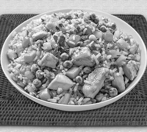 Double Egg Chicken Fried Rice
