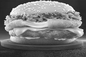 Double Patty Cheesy Chicken Burger