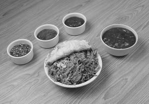 Chicken Triple Schezwan Rice Combo [Serves 2]