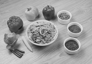 Veg Hakka Noodles