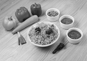Veg Singapore Fried Rice