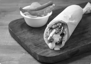 Arabica Roll Shawarma