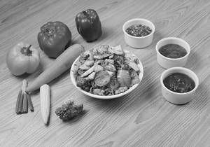 Chicken The Stomach Special Fried Rice