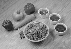 Chicken Schezwan Hakka Noodles