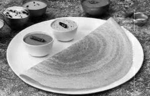 Onion ravva dosa