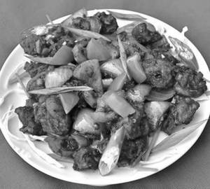 Mushroom chilli
