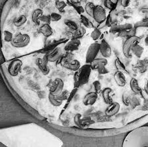 Butter Garlic Mushroom Pizza