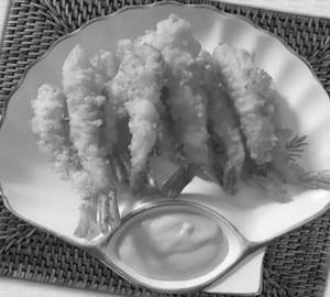 Crispy prawns