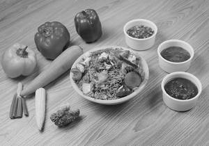 Veg The Stomach Special Fried Rice