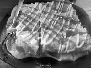 Cheese Bread Omlete