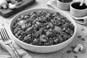 Mushroom Chilli Dry