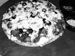 Bbq Mushroom Pizza