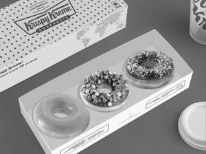 Happy Anniversary Doughnut Box