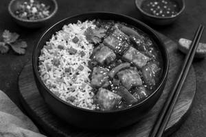 Paneer Manchurian with Chilli Garlic Fried Rice Bowl