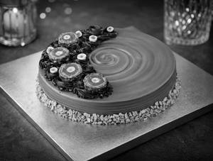Hazelnut Rocher Cake
