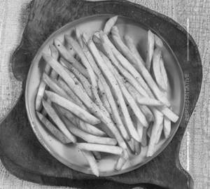 French fries cheezey