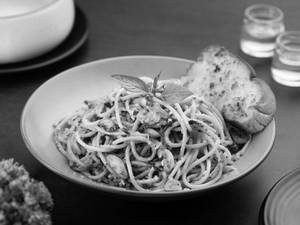 Chicken Spaghetti Aglio Olio Pasta