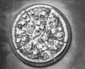 Paneer Makhana Cheese Pizza [8inch]