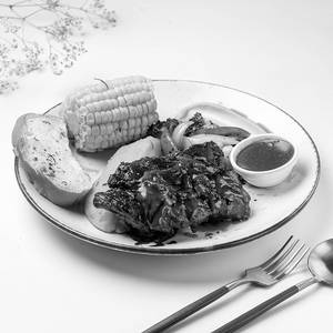 Buff Steak With Rosemary Mushroom Sauce
