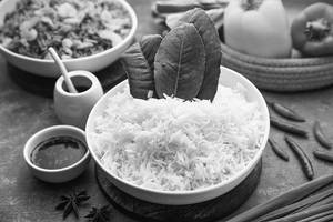 Steam Rice (Veg) [Serves 2]