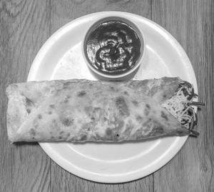 Chicken Achari Tikka Roll