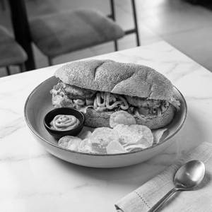 Freshly Made Veggies Delight Sandwich