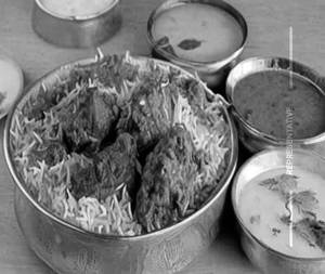 Mutton Kheema Biryani Family