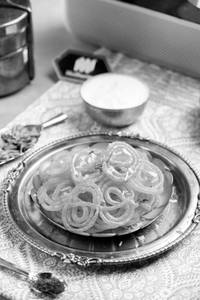 Jalebi With Curd