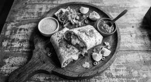 Cheese veg kebab roll